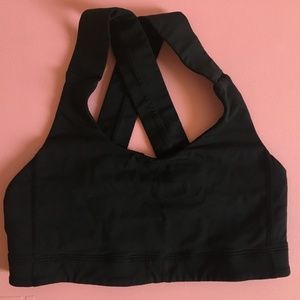 Lululemon Black Sports Bra